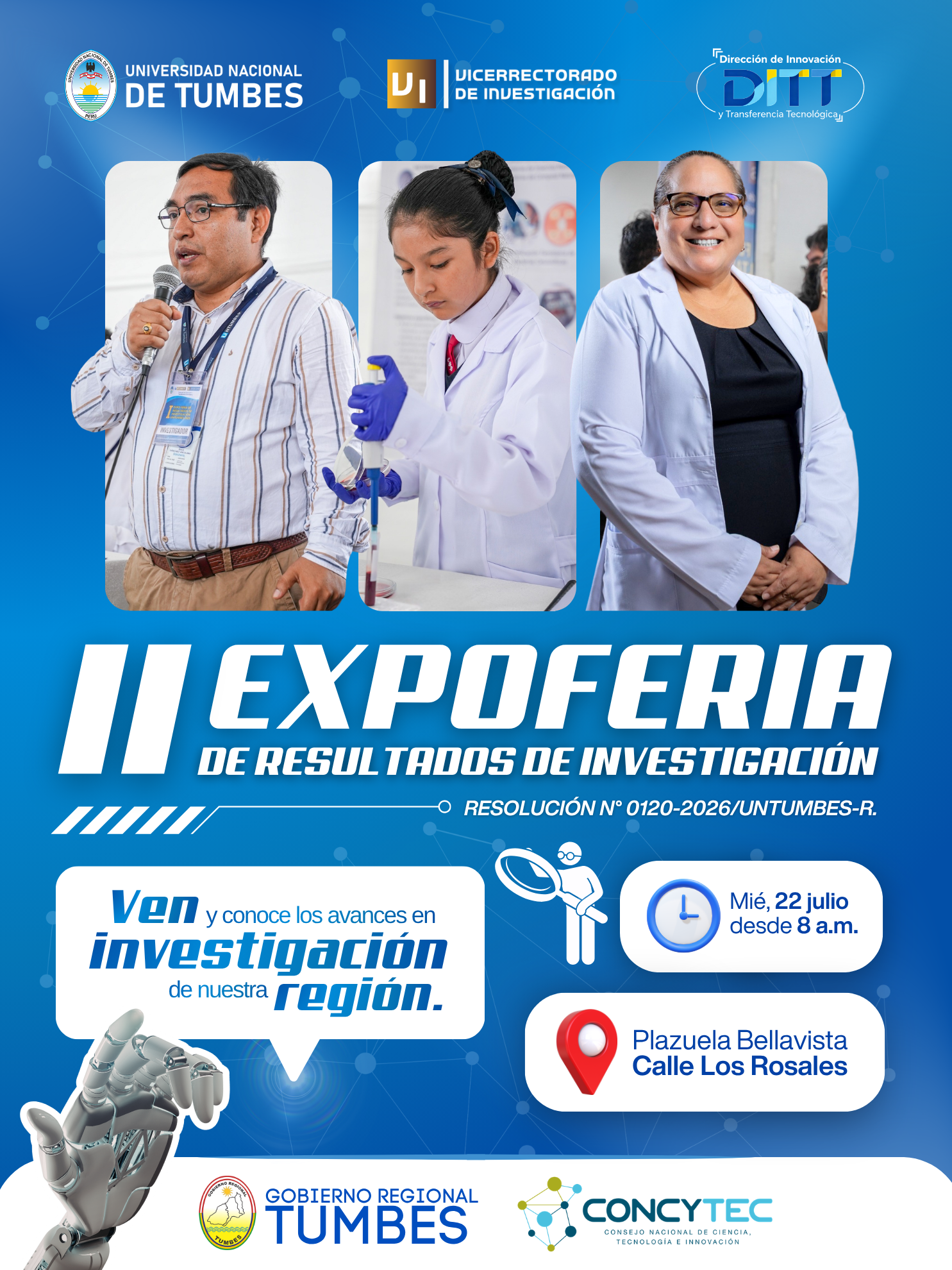 II EXPOFERIA DE RESULTADOS DE INVESTIGACIÓN